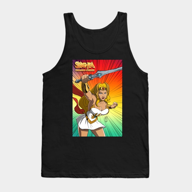 Princess of Power Tank Top by drdre74